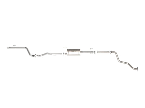aFe 2024 Toyota Tacoma L4 2.4L MACH Force-Xp Hi-Tuck 2.5in 304 SS Steel Cat-Back Exhaust - 49-46072