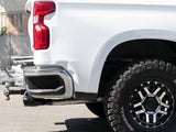 aFe Vulcan Series 3in-2-1/2in 304 SS Cat-Back 2019 GM Silverado / Sierra 1500 V8-5.3L w/ Black Tips - 49-34104-B