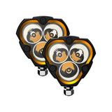 KC HiLiTES FLEX ERA 3 LED Light Spot Beam Pair Pack System - 282