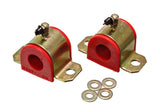 Energy Suspension 00-05 Toyota Celica Red 22mm Front Sway Bar Frame Bushings (Greaseable Frame Bushi - 8.5124R