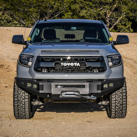Westin 14-21 Toyota Tundra Pro-Series Front Bumper - Textured Black - 58-411035