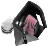 K&N 2018 Kia Stinger L4-2.0L F/I Silver Typhoon Short Ram Intake - 69-5320TS