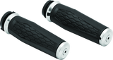 Kuryakyn Hex Grips Thottle-By-Wire Chrome - 5922