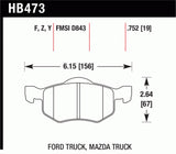 Hawk HPS Street Brake Pads - HB473F.752