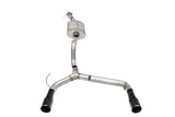 Corsa 21-25 Ford Bronco 2.7L 2-Door 2.75in Cat-Back Dual Rear Exhaust w/ 4in Straight-Cut Black Tips - 21208BPC