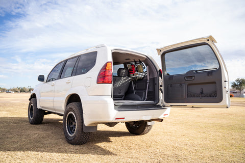 DV8 Offroad 03-09 Lexus GX 470 Rear Window Molle Storage Panels - MPGX-01