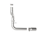 aFe 20-21 Jeep Wrangler Large Bore-HD 3in 304 Stainless Steel DPF-Back Exhaust System - Polished Tip - 49-38092-P
