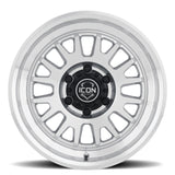 ICON Anza 17x8.5 5x150 25mm Offset 5.75in BS Silver Machined Wheel - 8217855557SM