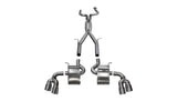 Corsa 2016-2024 Chevy Camaro SS 6.2L Xtreme+ 2.75in Cat-Back Dual Rear Exit w/ Twin 4in PolishedTips - 14770
