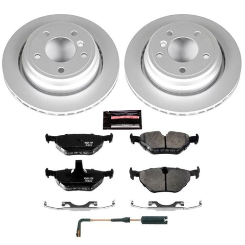 Power Stop 01-03 BMW 525i Rear Z23 Evolution Sport Coated Brake Kit - CRK3125