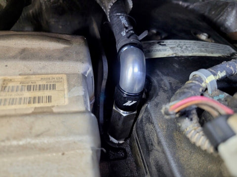 Mishimoto 2007.5+ Ram 6.7L Cummins Top Heater Hose Upgrade - MMHOSE-RAM-07HU