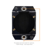 Mishimoto Universal Drag Race Performance Aluminum Radiator - Black - MMRAD-UNI-DRGBK