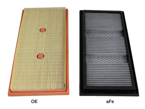 aFe MagnumFLOW OEM Replacement Air Filter Pro DRY S 12-14 Mercedes-Benz C/E/ML-Class V6 3.5L - 31-10250