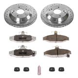 Power Stop 88-96 Chevrolet Corvette Rear Z26 Street Warrior Brake Kit - K1523-26