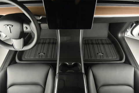 3D MAXpider 22-23 Volkswagen Id.4 Elitect Floor Mat- Black R1 R2 - E1VW11901809