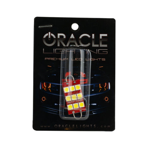 Oracle 44MM 6 LED 3 Chip - Loop Festoon Bulbs (Pair) - White - 5209-001