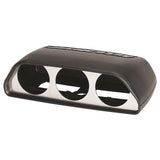 Autometer 08-11 Dodge Challenger Black Triple Dash Pod - 5287