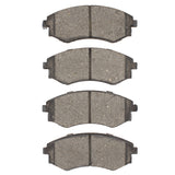 DFC 89-06 Nissan Stanza Front 4000 Hybridynamic Brake Pads - 4000-0700-00