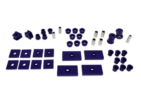 SuperPro 1962-1974 MG MGB Base Front and Rear Suspension Bushing Kit - KIT5119SSK