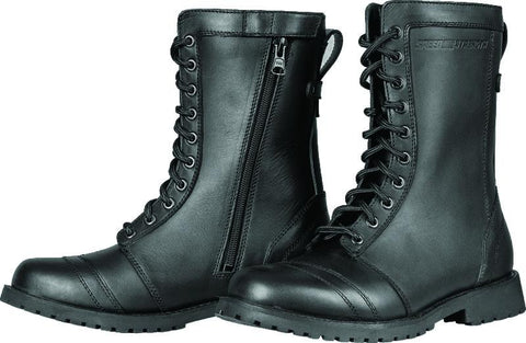 Speed and Strength Fast Times Leather Boots Black Womens Size - 6 - 880475