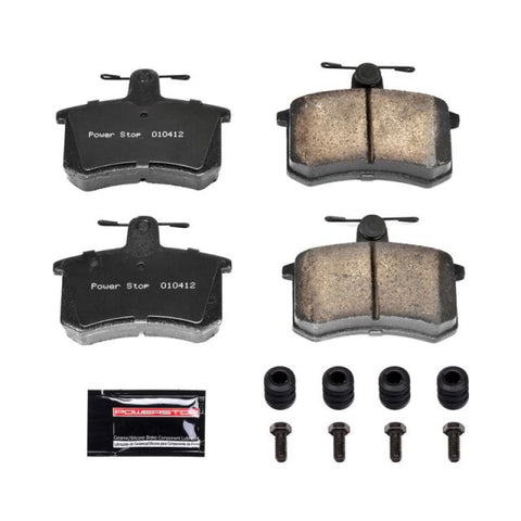 Power Stop 88-92 Audi 80 Rear Z23 Evolution Sport Brake Pads w/Hardware - Z23-228