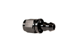 Fleece Performance Universal -6AN Straight to Hose Barb - Black - FPE-PL-00-06