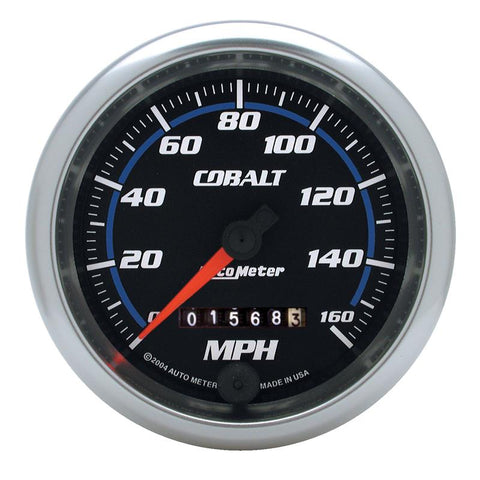 AutoMeter Gauge Speedometer 3-3/8in. 160MPH Mechanical Cobalt - 6293