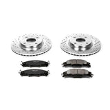 Power Stop 08-11 Ford Focus Front Z23 Evolution Sport Brake Kit - K4726