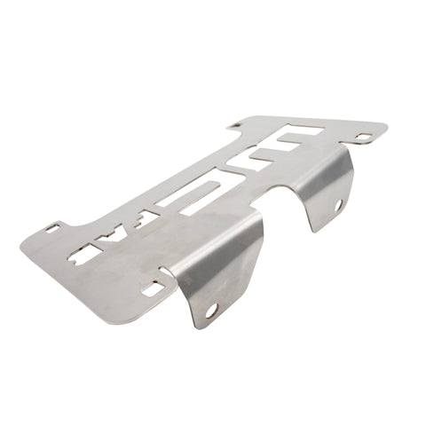 Wehrli 15-19 Chevy HD Lower Valance Filler Panel License Plate Mount Bracket - WCF100156