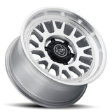 ICON Anza 17x8.5 5x150 25mm Offset 5.75in BS Silver Machined Wheel - 8217855557SM