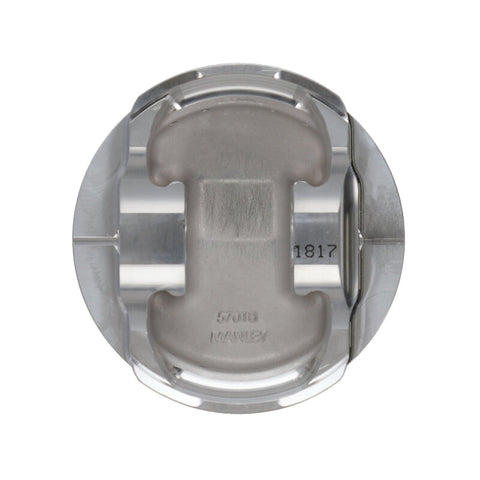 Manley Chevy LS Series 4.070in Bore 1.304in CD -18cc Dish Platinum Series Pistons - E/D - 596970CE-8