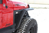 Fishbone Offroad 97-06 Jeep Wrangler TJ Steel Tube Fenders Front 3In Flare - Blk Textured Powdercoat - FB23029F
