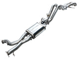 AWE Tuning 22-24 Ford Bronco Raptor 4WD Dual BashGuards Cat-Back SwitchPath Exhaust (No Tips) - 3025-31327