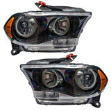Oracle 11-13 Dodge Durango SMD HL Halogen - Black - ColorSHIFT w/ Simple Controller - 7102-504