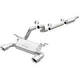 MagnaFlow 2018+ Jeep Wrangler 3.6L 409 SS Dual Split Rear Exit Polished Tips Cat-Back Exhaust - 19416