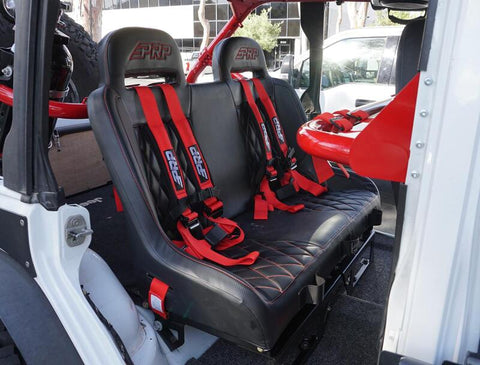 PRP Jeep JKU/JLU Rear Seat or Bench Mount - C80