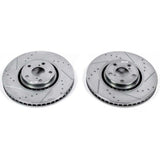 Power Stop 07-11 Lexus GS350 Front Evolution Drilled & Slotted Rotors - Pair - JBR1307XPR