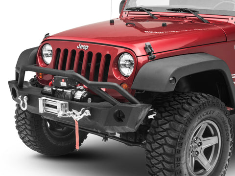 Raxiom 07-18 Jeep Wrangler JK Axial Series LED Side Marker Lights (Smoked) - J119945