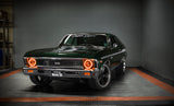 Oracle Pre-Installed Lights 7 IN. Sealed Beam - ColorSHIFT Halo - 6905-333