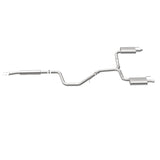 MagnaFlow Cat-Back SS 2.25/2.5in Dual Split Rear Exit Polished 3in Tip 2015 Chev Impala 3.6L V6 - 19023
