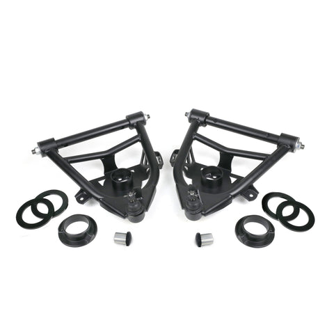 71-87 Chevy C10 Truck Front Lower StrongArms Stock Style Coil Spring - 11352199
