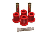 Energy Suspension Rr Spring Frame Shackle Kit - Red - 4.2128R