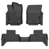 Husky Liners 2022 Toyota Tundra WeatherBeater Ext. Cab DC Front & 2nd Seat Floor Liner - Blk - 99471