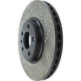 StopTech 08-11 Audi A5 Quattro / 09-12 Audi A4 Quattro Sport Cryo Drilled Left Front Rotor - 128.33123CL