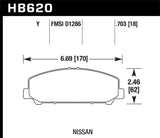 Hawk 07-10 Infiniti Q-56/Nissan Armada / 08-10 Nissan Titan LTS Street Front Brake Pads - HB620Y.703