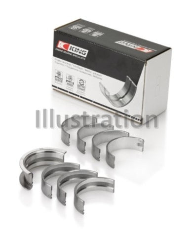 King Ford 232 (Size 0.25) Main Bearing Set - MB4034SI0.25