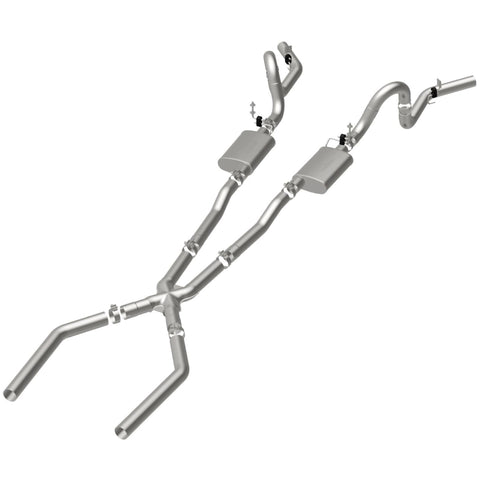 MagnaFlow Sys Cat-Back 68-72 GM A-Body 3inch - 15898