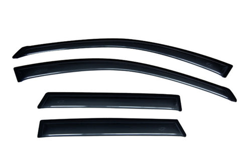 AVS 03-07 Nissan Murano Ventvisor Outside Mount Window Deflectors 4pc - Smoke - 94921