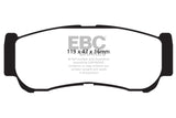EBC 07-09 Hyundai Santa Fe 2.7 Ultimax2 Rear Brake Pads - UD1297