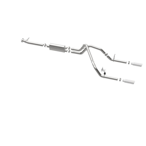 MagnaFlow Stainless Cat-Back Exhaust 2015 Chevy Colorado/GMC Canyon Dual Split Rear Exit 3.5in - 19019